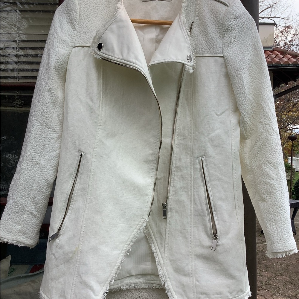 Zara Cream Teddy Jacket
